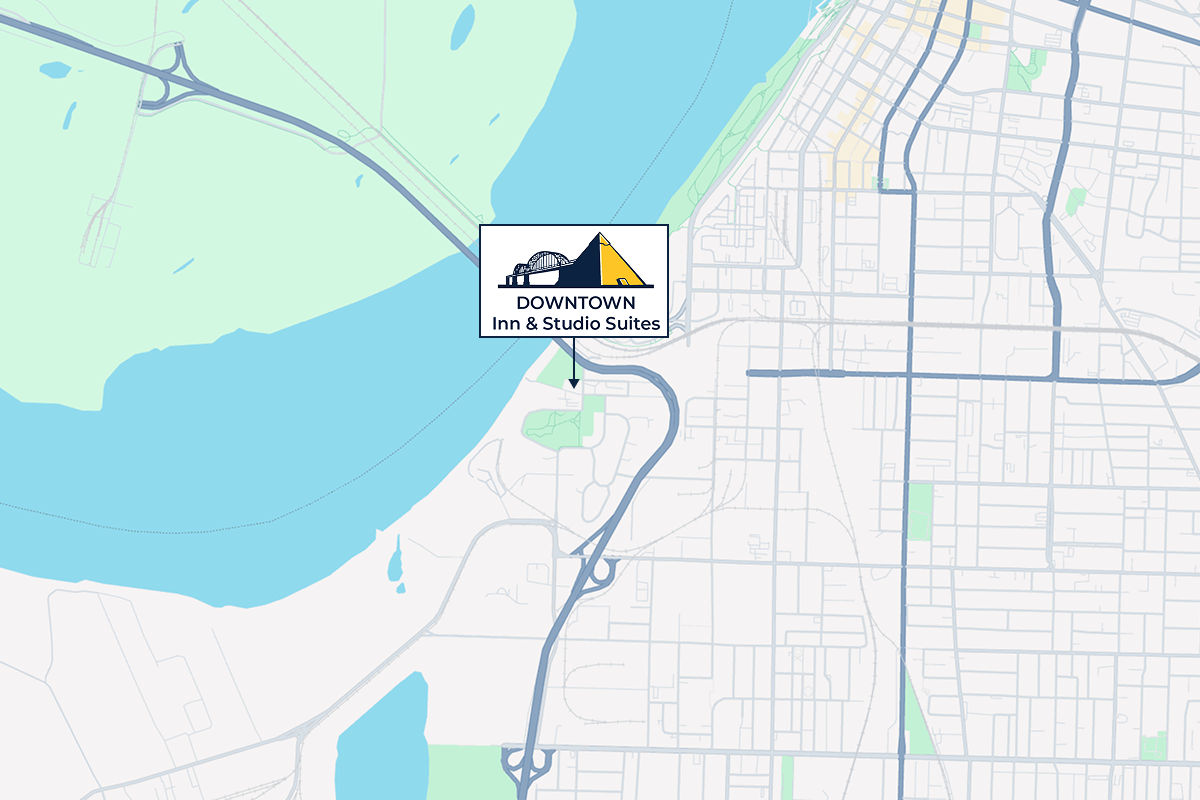 Downtown Inn & Studio Suites - 340 W Illinois Ave, Memphis, Tennessee - 38106, USA
